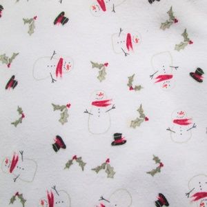 vintage ugly christmas snowman turtleneck large